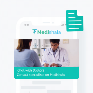 chat with doctor service by medishala